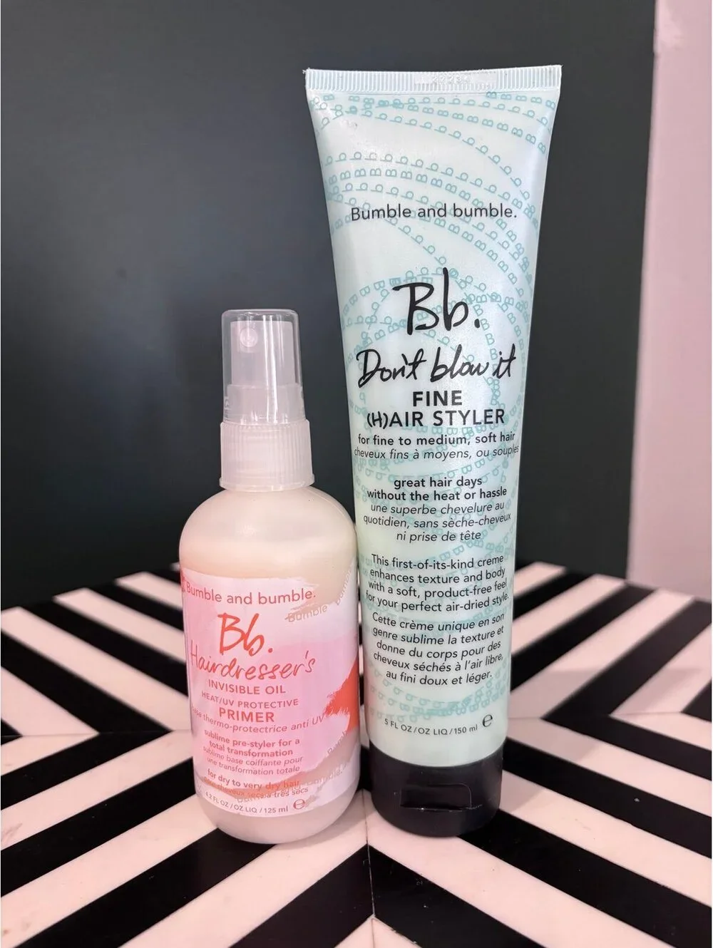 Bumble and Bumble Don’t Blow It Fine Hair Styler + Invisible Oil Primer NEW